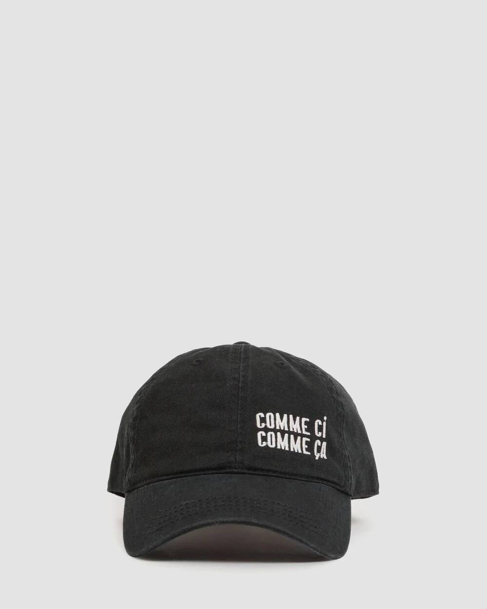 NEW CLARE V. women's comme ci comme ca baseball hat in black
